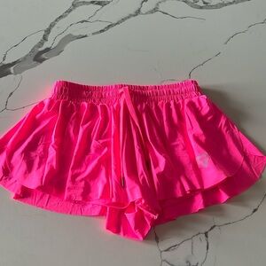 Hot pink keiki Kona athletic shorts